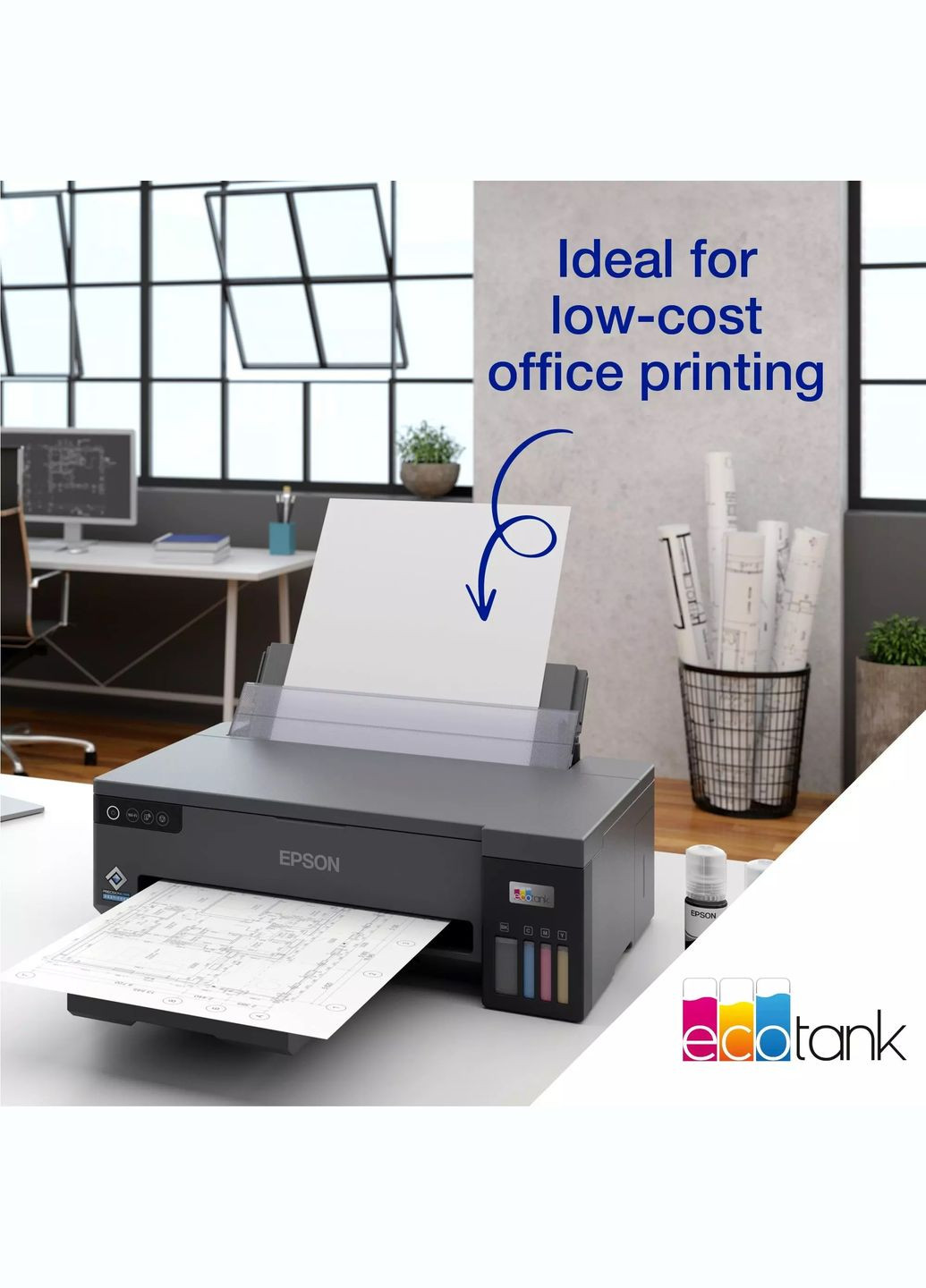 Принтер ink color A3 EcoTank L11050 20_30 ppm USB WiFi 4 inks Epson (315799217)