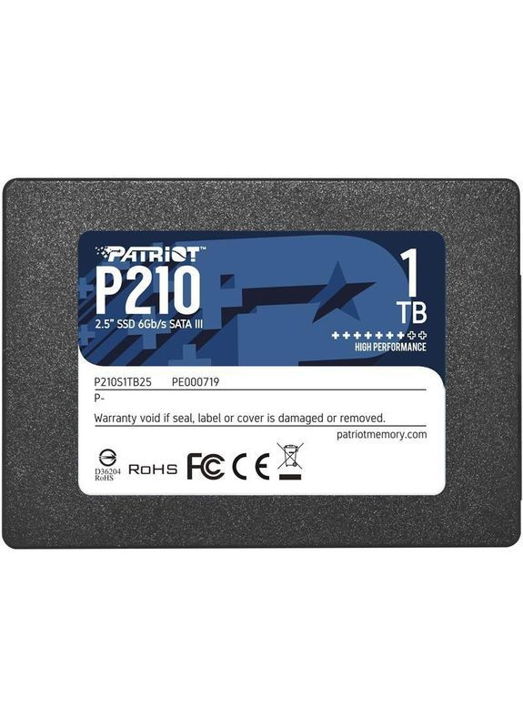 SSD накопитель P210 1 TB (P210S1TB25) Patriot (315142864)