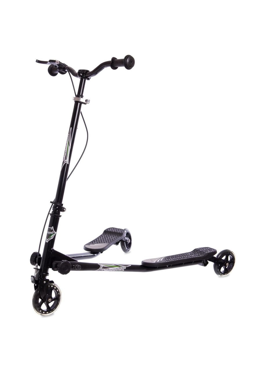 Самокат інерційний трайк TRIKKE SPEEDER WH-25 Чорний SP-Sport (323137283)