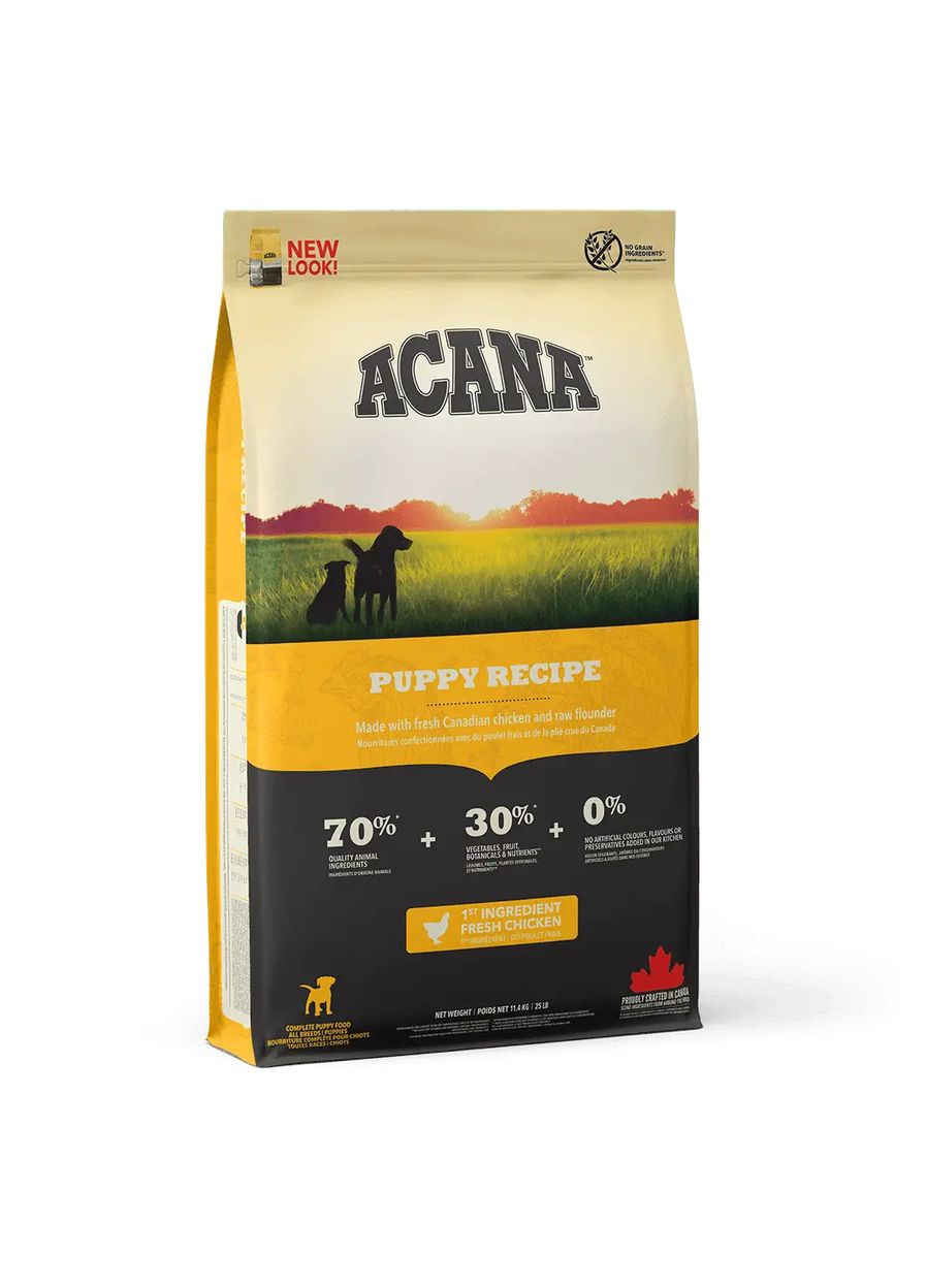 Puppy Recipe (Акана Паппі Ресипе) сухий корм для цуценят усіх порід Acana (297512620)