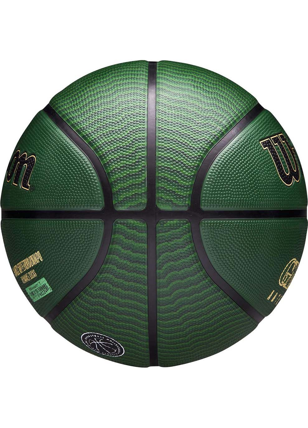 М'яч баскетбольний NBA PLAYER ICON OUTDOOR BSKT GIANNIS Зелений 7 Wilson (302287497)