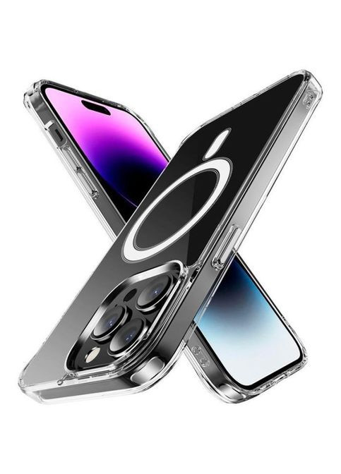 Чехол для мобильного телефона Basic Apple iPhone 15 Plus Transparent MagSafe Cover Clear (-IPH-15PRM-OCLS-CL) 2E Basic Apple iPhone 15 Plus Transparent MagSafe Cov (326592019)