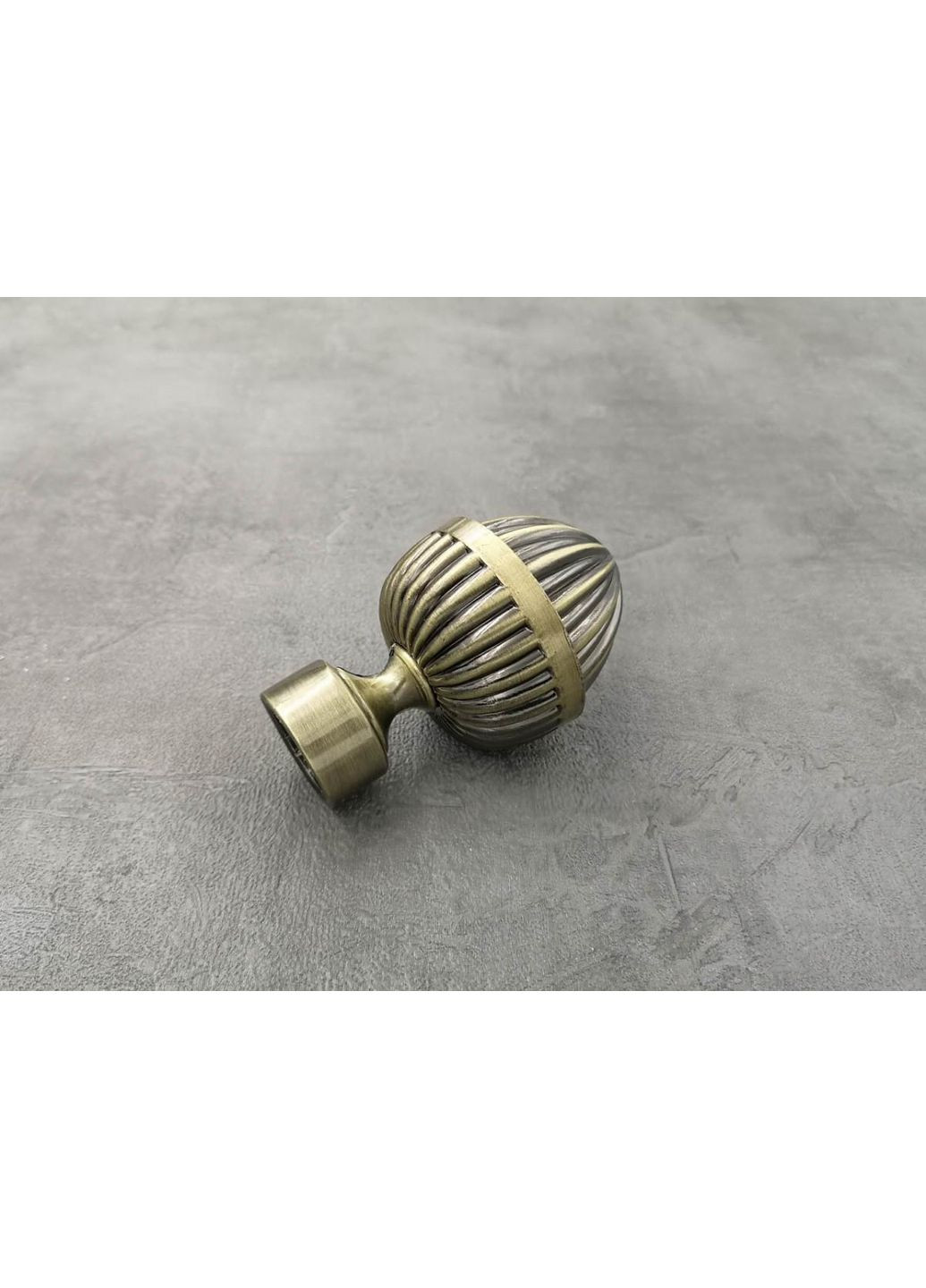 Карниз Одеон гладка штанга одинарний універсальний 25 мм 300 см Антик Quadrum (352782505)