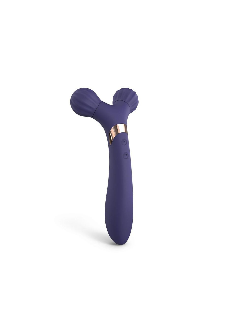 Вибратор-массажер для пар 2 в 1 Love To Love - MIDNIGHT INDIGO No Brand (366876937)
