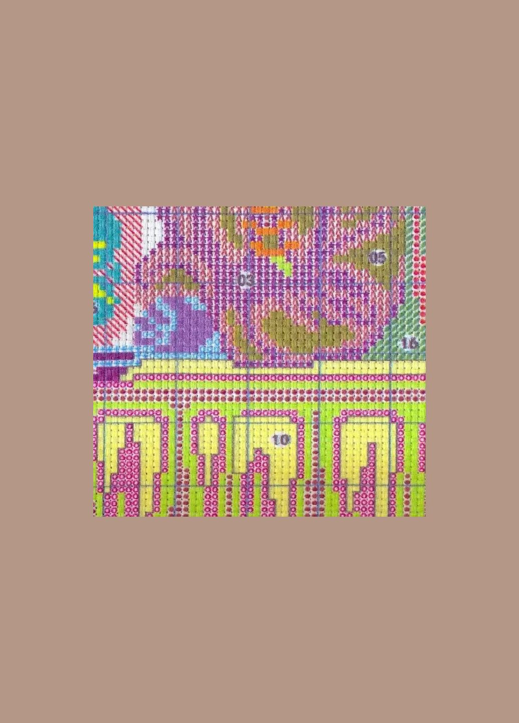 Набор для вышивания по нанесённой на канву схеме "The Last Supper 2". AIDA 14CT printed, 95*34 см Joy Sunday (313614587)