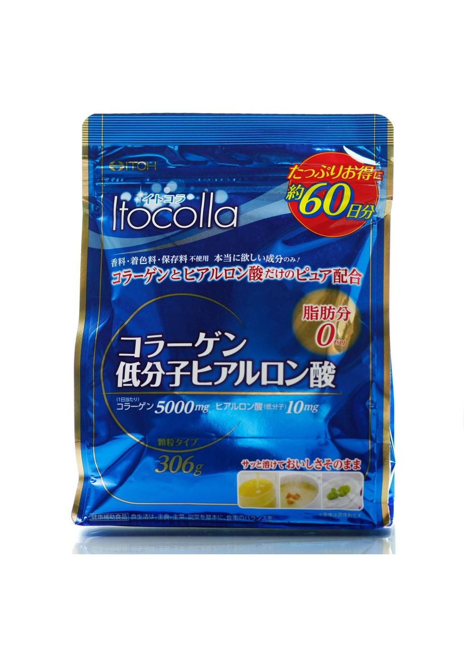 Коллаген с гиалуроновой кислотой порошок Itocolla Collagen ITOH (372596332)