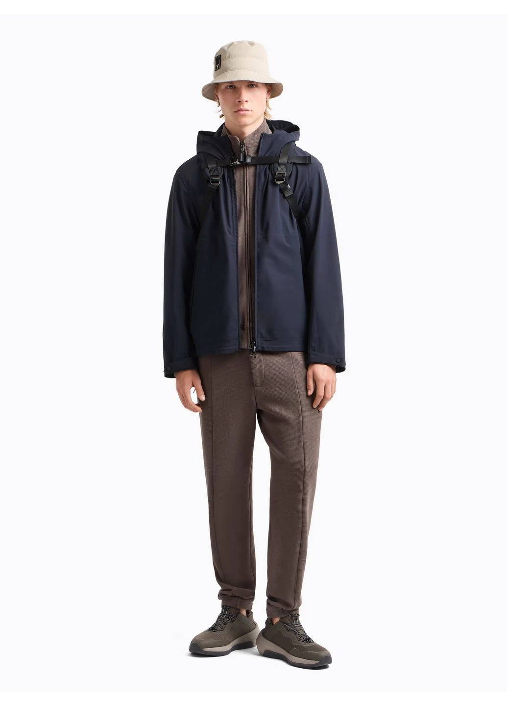 Темно-синя демісезонна демісезонна куртка 9651588 5o3213 Emporio Armani