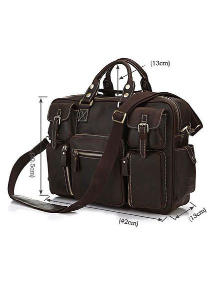 Сумка чоловіча через плече шкіряна 14052 Vintage (302008034)