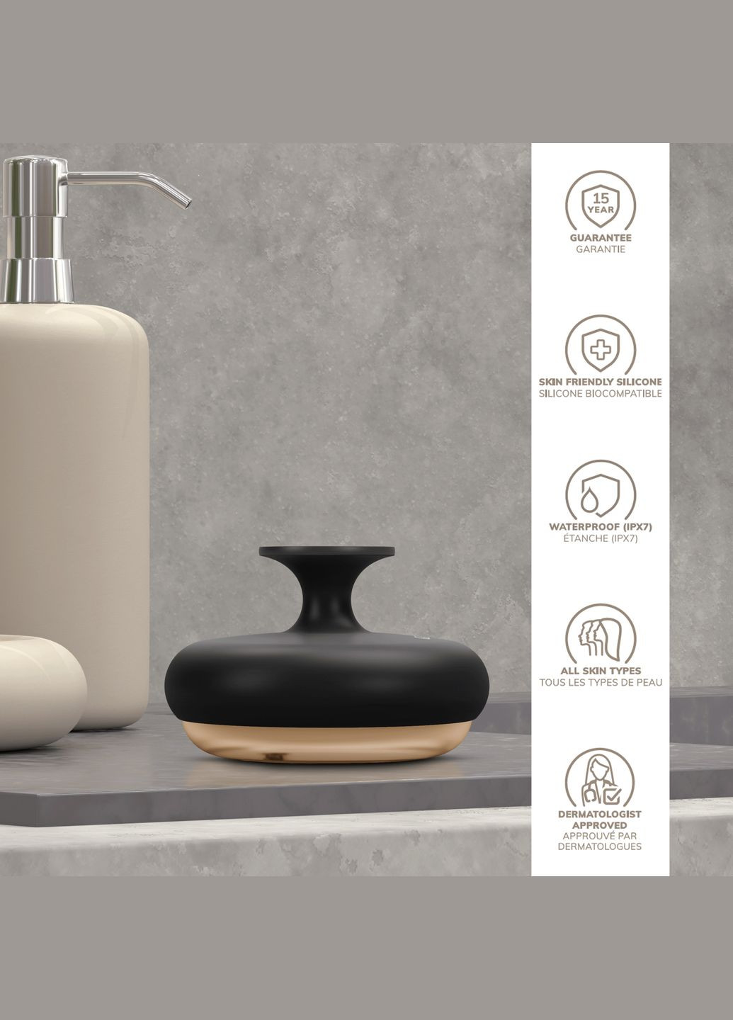 Набор по уходу за стопами с ручкой Dual Foot Smoothener 9в1 gray GESKE (341525978)