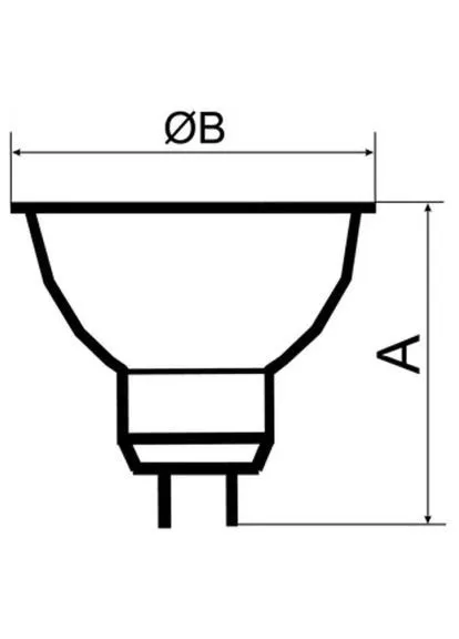 Лампочка MR-16 5W GU10 3000K (A-LR-0070) ELECTRUM MR-16 ELECTRUM 5W GU10 3000K (401734664)