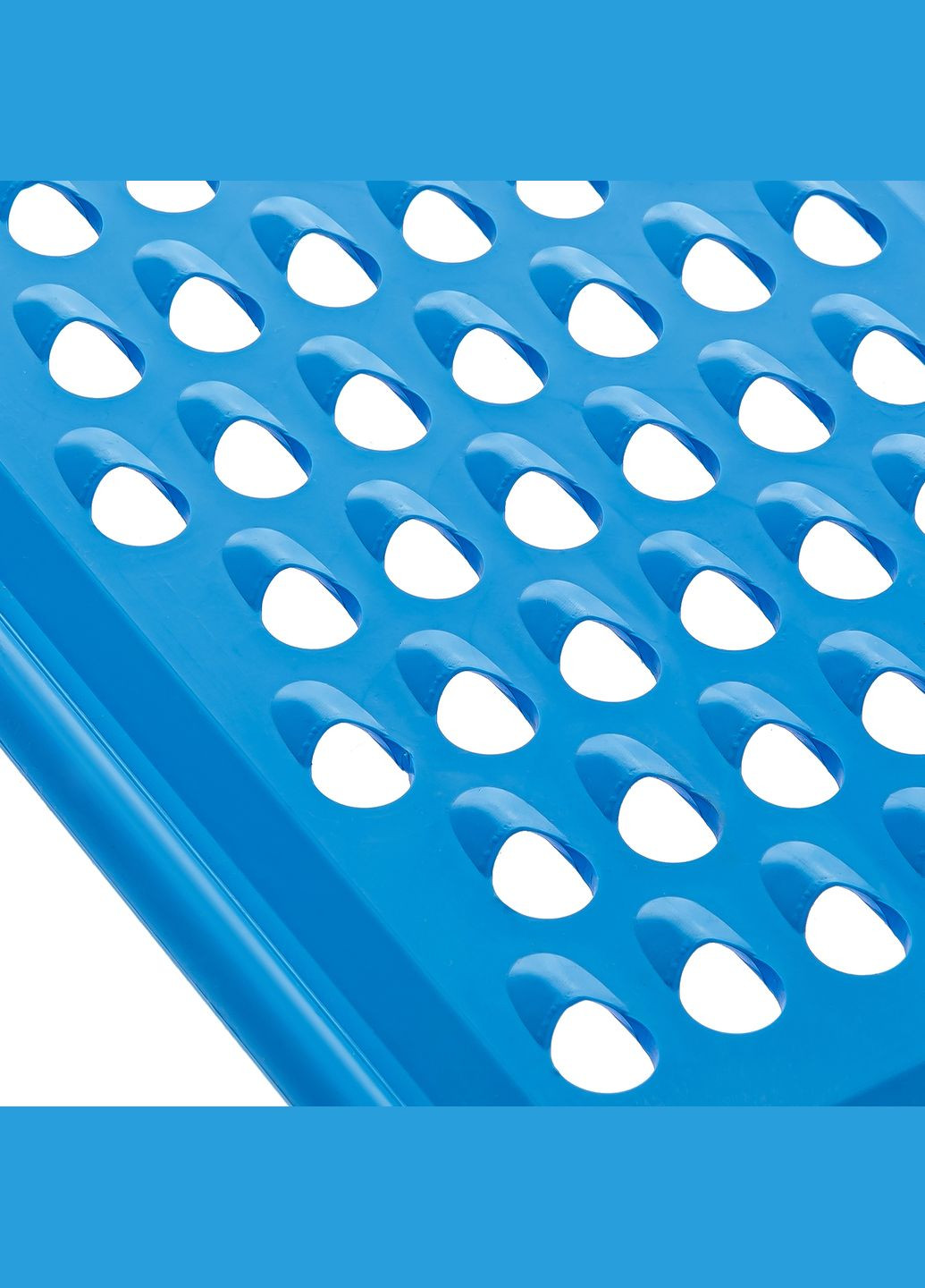 Тёрка пластиковая кормовая для овощей, корнеплодов (свеклы) и фруктов Синий Kitchette (298864414)