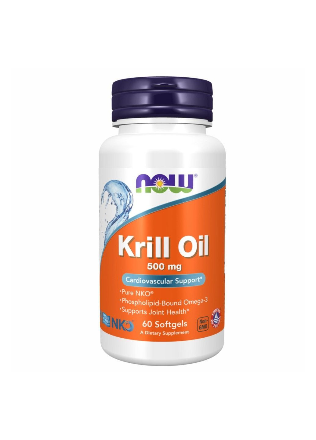 , масло криля, 1000 мг, 60 капсул (500 мг в 1 капсуле) Now Foods (366741067)