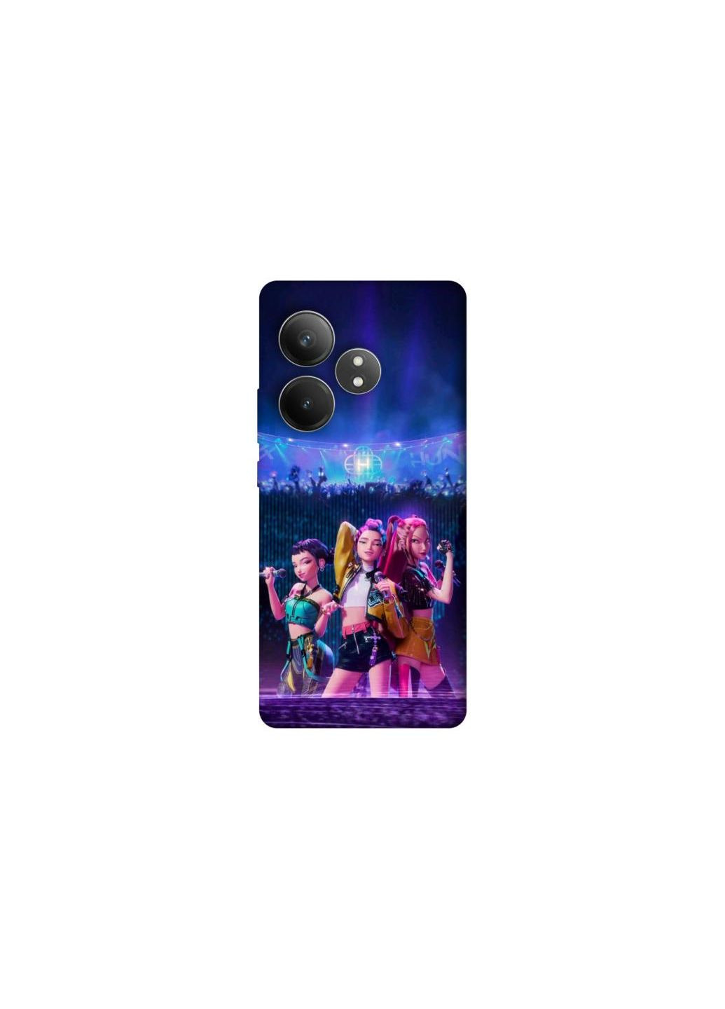Чехол на Realme GT Neo 6 SE K-Pop Demon Hunters ver.3 Frontalka (354665273)