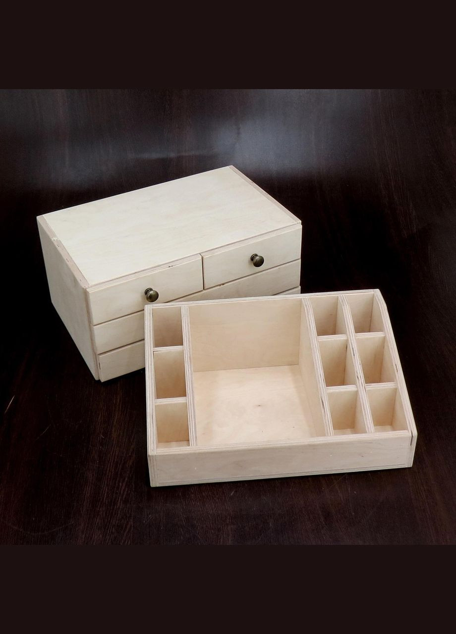 Настольный органайзер из дерева Ашвуд бланже (КНЦ-007001) No Brand (328230275)