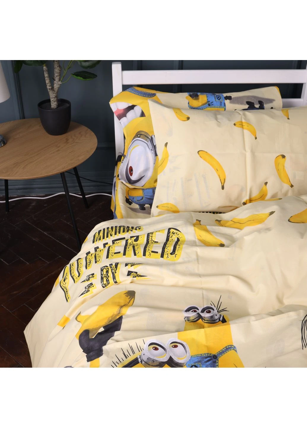 Підковдра Бязь Kids Time 17-0808 Minions and bananas 160*220 Mirson (399964731)