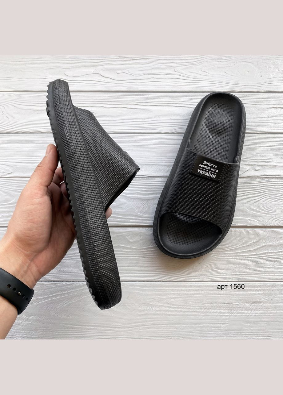 Шльопанці "Доброго вечора ми з України" No Brand (317268894)