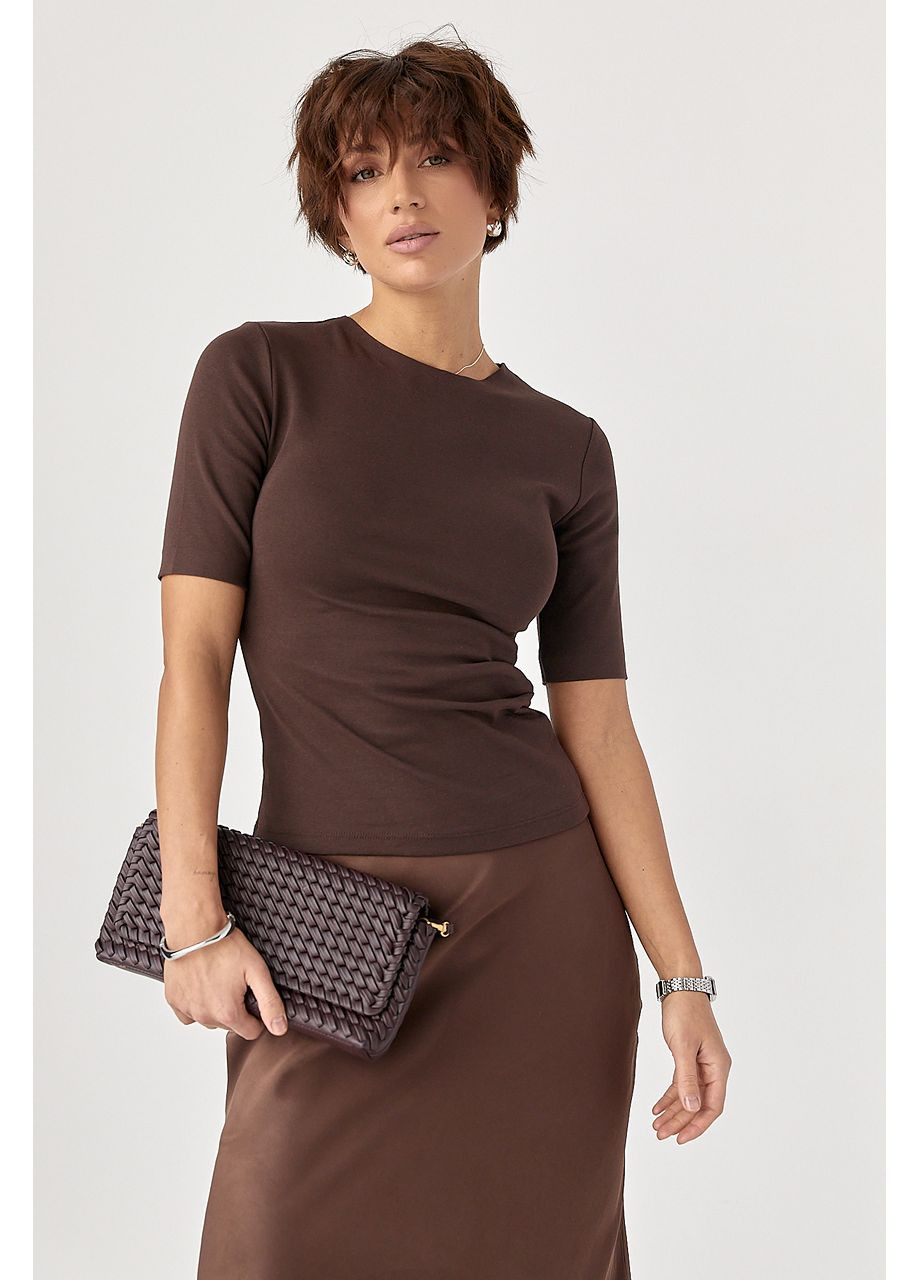 Трикотажная однотонная американка Lurex (369776117)