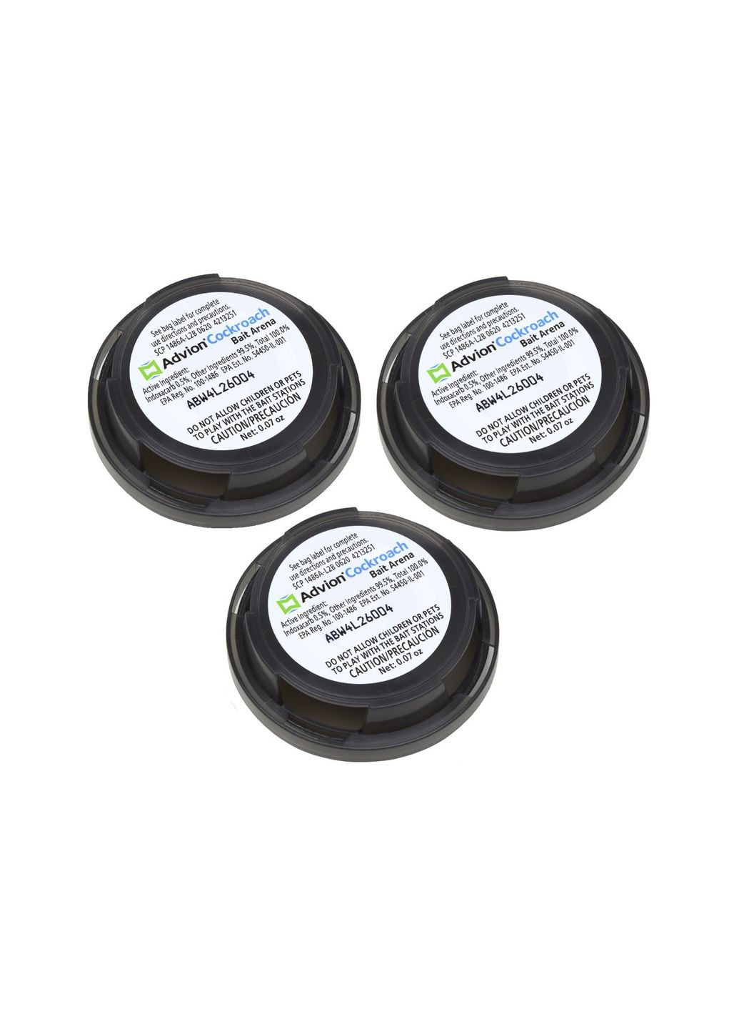 Ловушка от тараканов Advion Cockroach Gel Bait Arena комплекм 3шт по 2 грамма Syngenta (368683857)