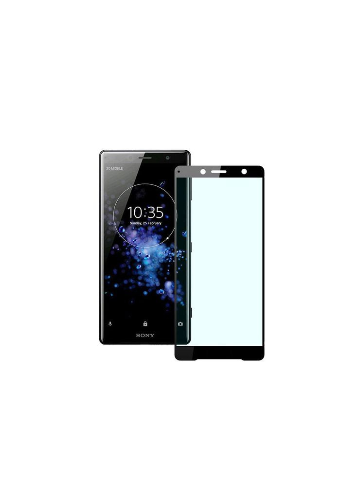 Скло захисне (m462442) PowerPlant Full screen Sony Xperia XZ2 Compact, Black (367070070)