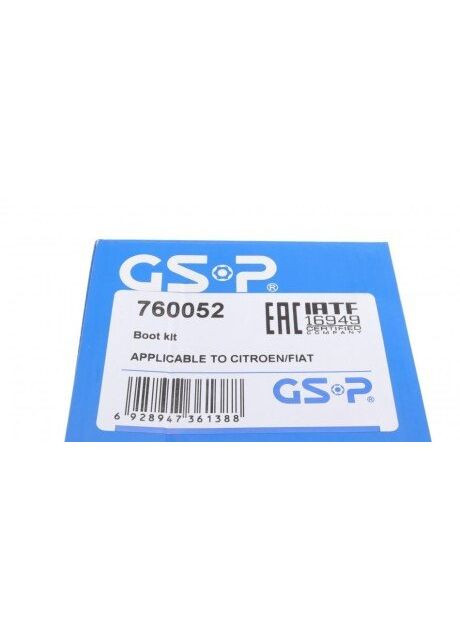 Пильник ШРКШ (внутрішній) Fiat Ducato /Citroen Jumper/Peugeot Boxer 94- (33x76.5x106)(к-кт) 760052 UA63 GSP (345782788)