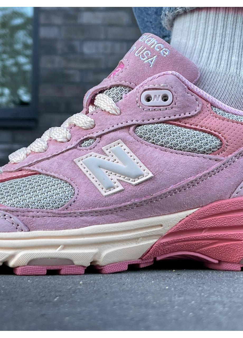 Кросівки жіночі New Balance 993 Pink Beige | Нью Беланс 993 рожеві No Brand рожеві демісезони (353872819)