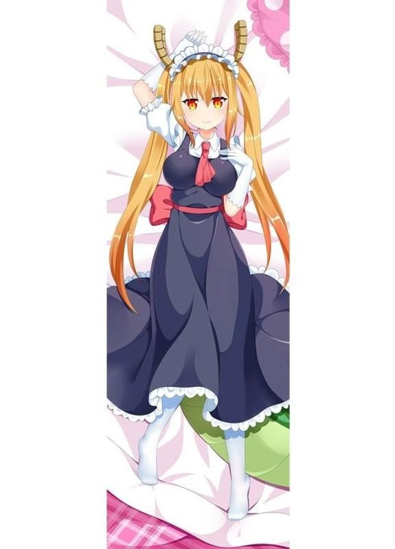 Дакiмакура 150 х 50 см Тору Дракон покоївка пані Кобаяші Tohru Kobayashi's Dragon Подушка обнімашка Viva (346055868)