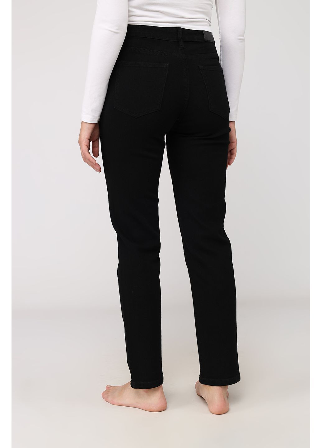 Джинсы mom женские цвет черный CB-00279675 Yuki - (366421869)