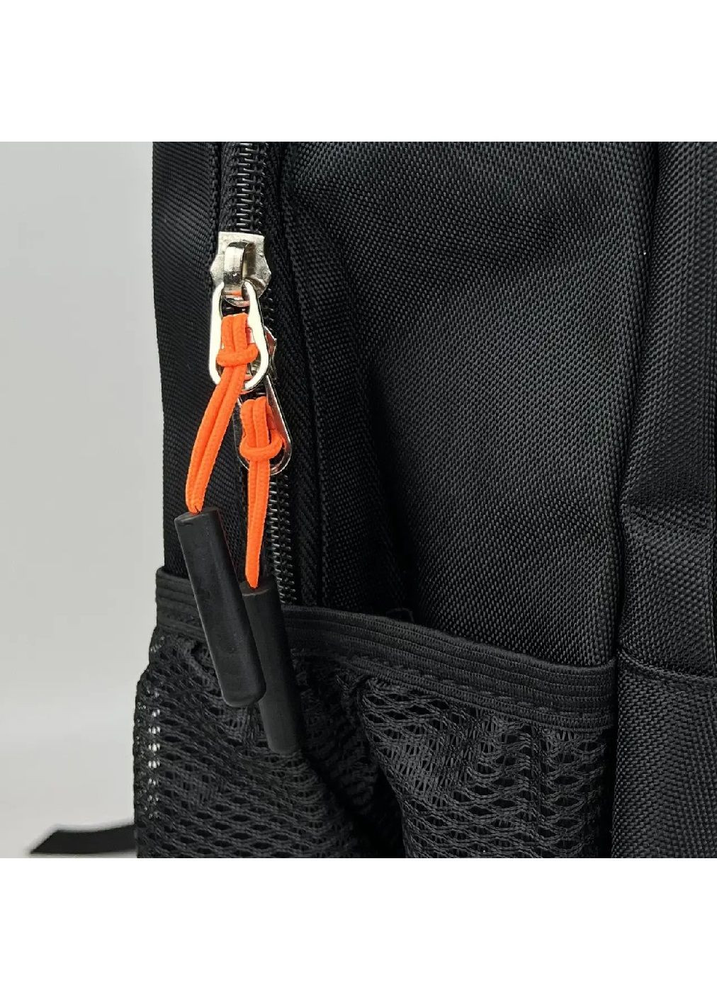 Рюкзак повседневный на каждый день с отделением для ноутбука 22 л 46х31х16 см (477999-Prob) Черный с оранжевой фурнитурой Unbranded (301506747)