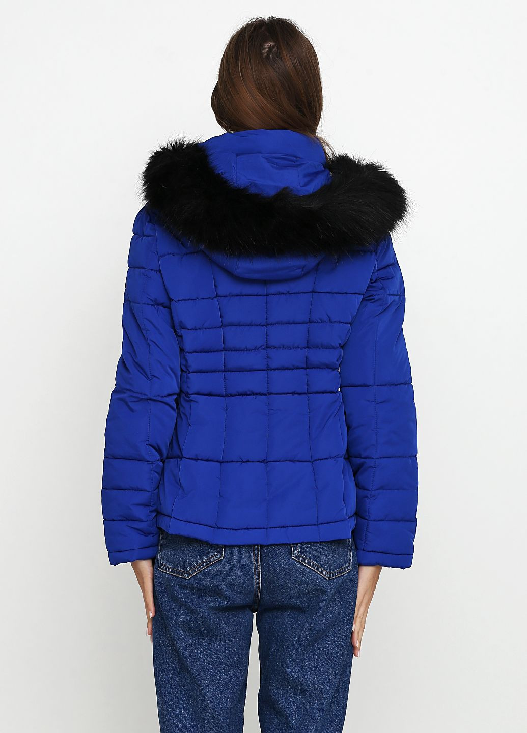 Синя демісезонна куртка демісезонна - жіноча куртка ck0243w Calvin Klein