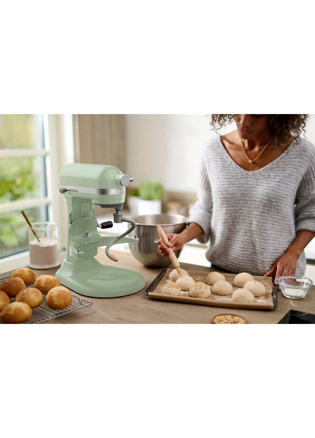 Кухонная машина Artisan 5KSM60SPXEPT 5.6 л с подъемной чашей KitchenAid (371636629)