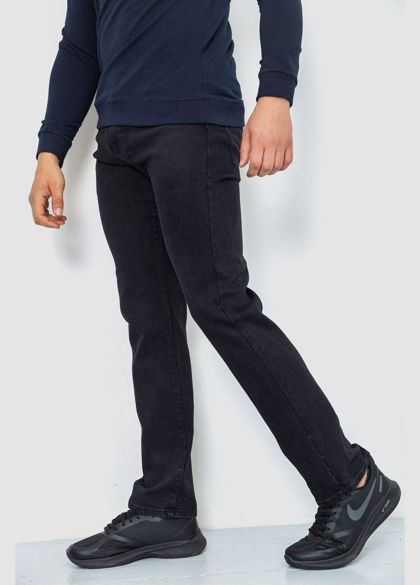 Черные демисезонные джинсы мужские 240R6902 Ager