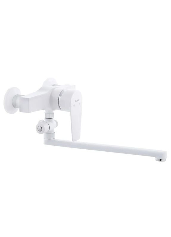 Смеситель для ванны Oscar-006 White (без шланга и лейки) (PM0559) PLAMIX (321205045)