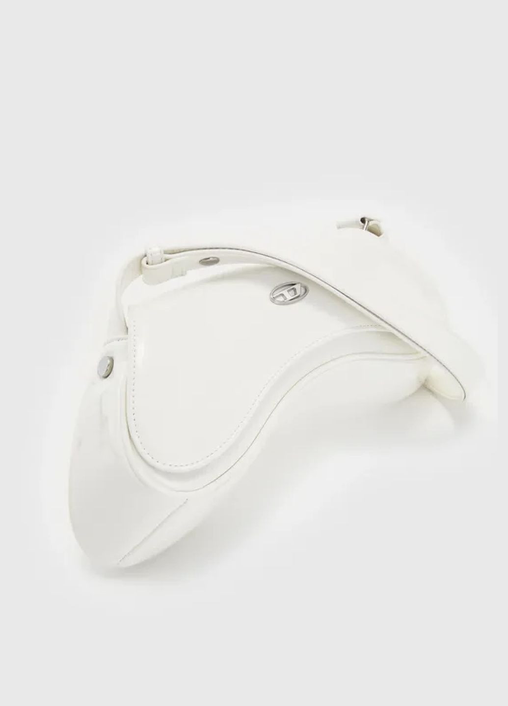 Сумка жіноча з логотипом Diesel X10221 P6255 Білий No Brand (333935877)