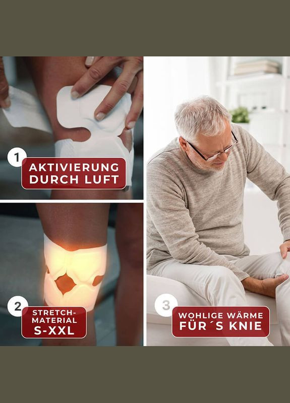 Набор химических грелок для колен Knee Warmer 4 шт. (TPD 78604) Thermopad (324265776)