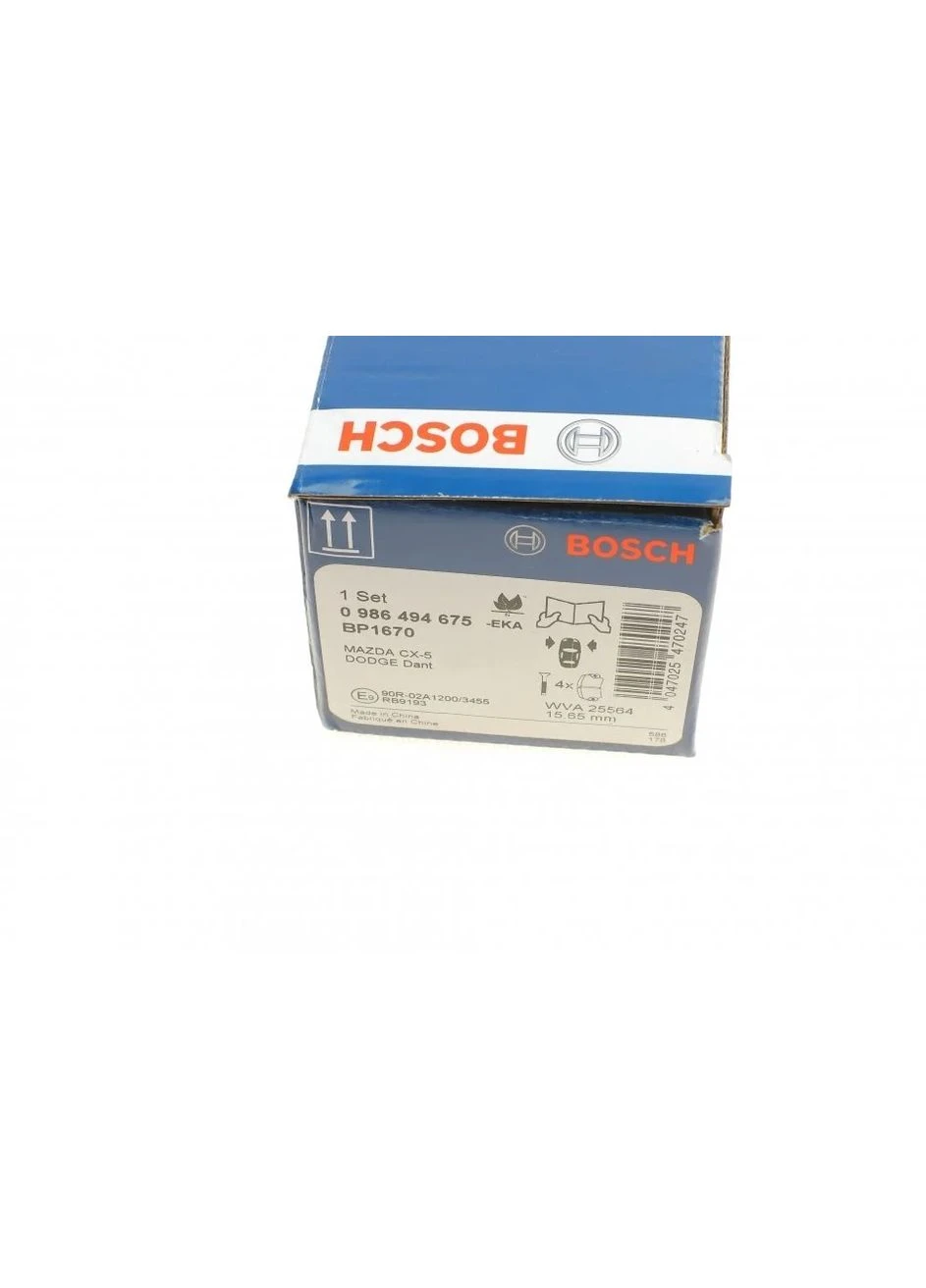 Колодки тормозные (передние) Mazda CX-5 11 0 986 494 675 RU63 Bosch (342413862)
