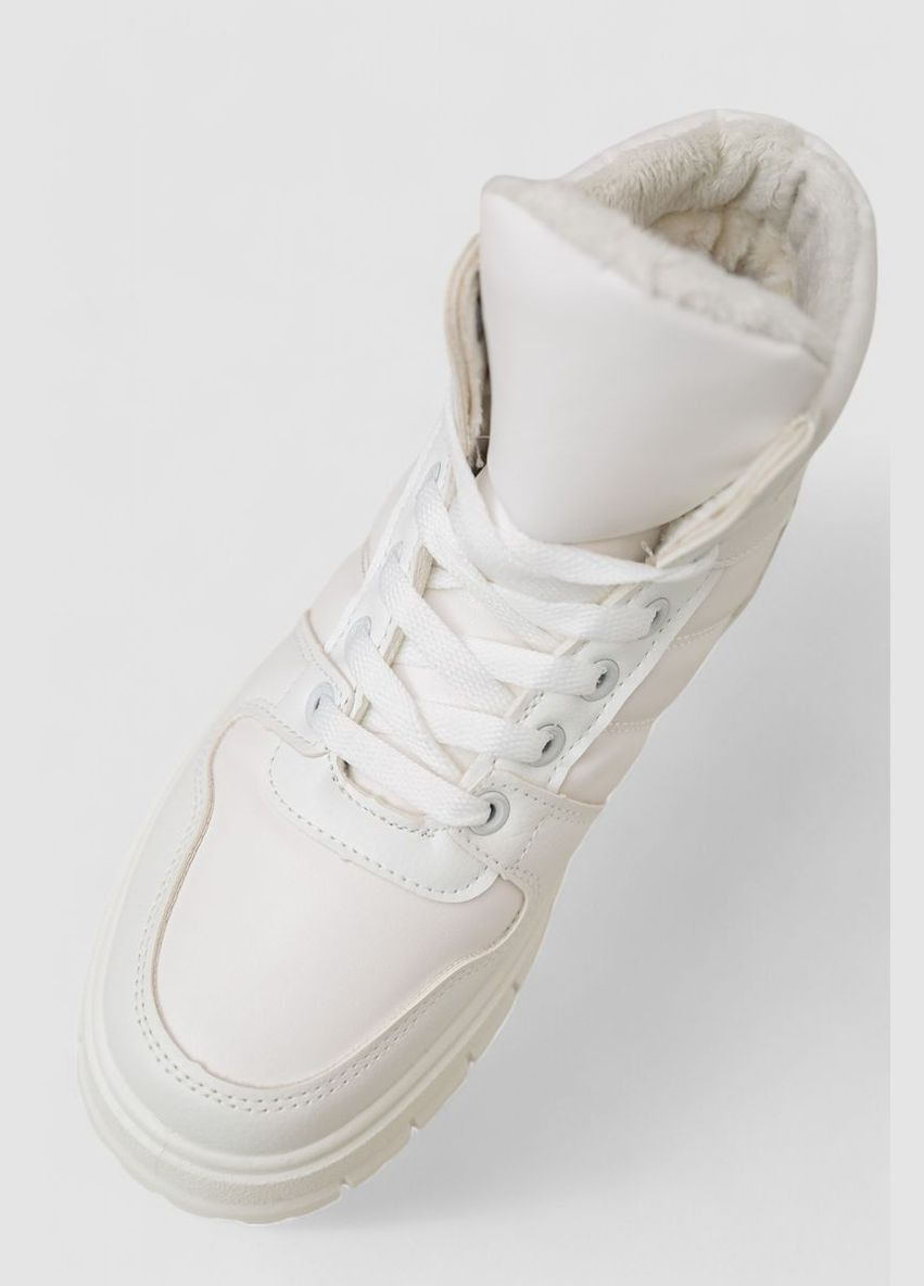 Кроссовки женские зимние на меху,, 248RMB03 Stilli белые всесезоны (313291945)