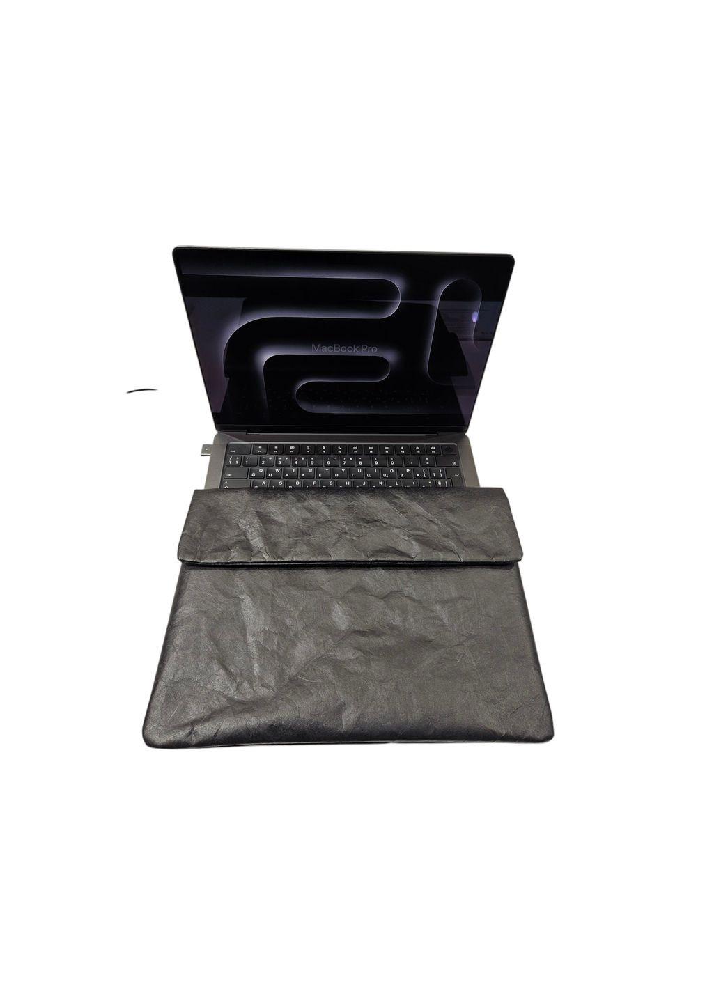 Чехол для ноутбука, MacBook 14" Black из материала "Tyvek" S&N Family (361204564)
