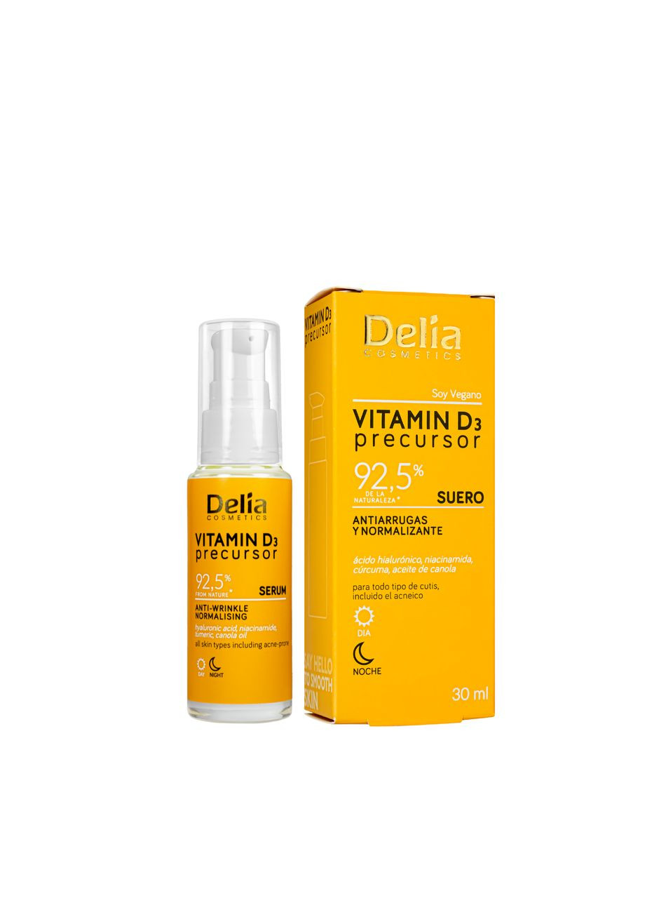 Сыворотка против морщин с витамином D3 Vitamin D3 Precursor 30 мл Delia Cosmetics (358222697)