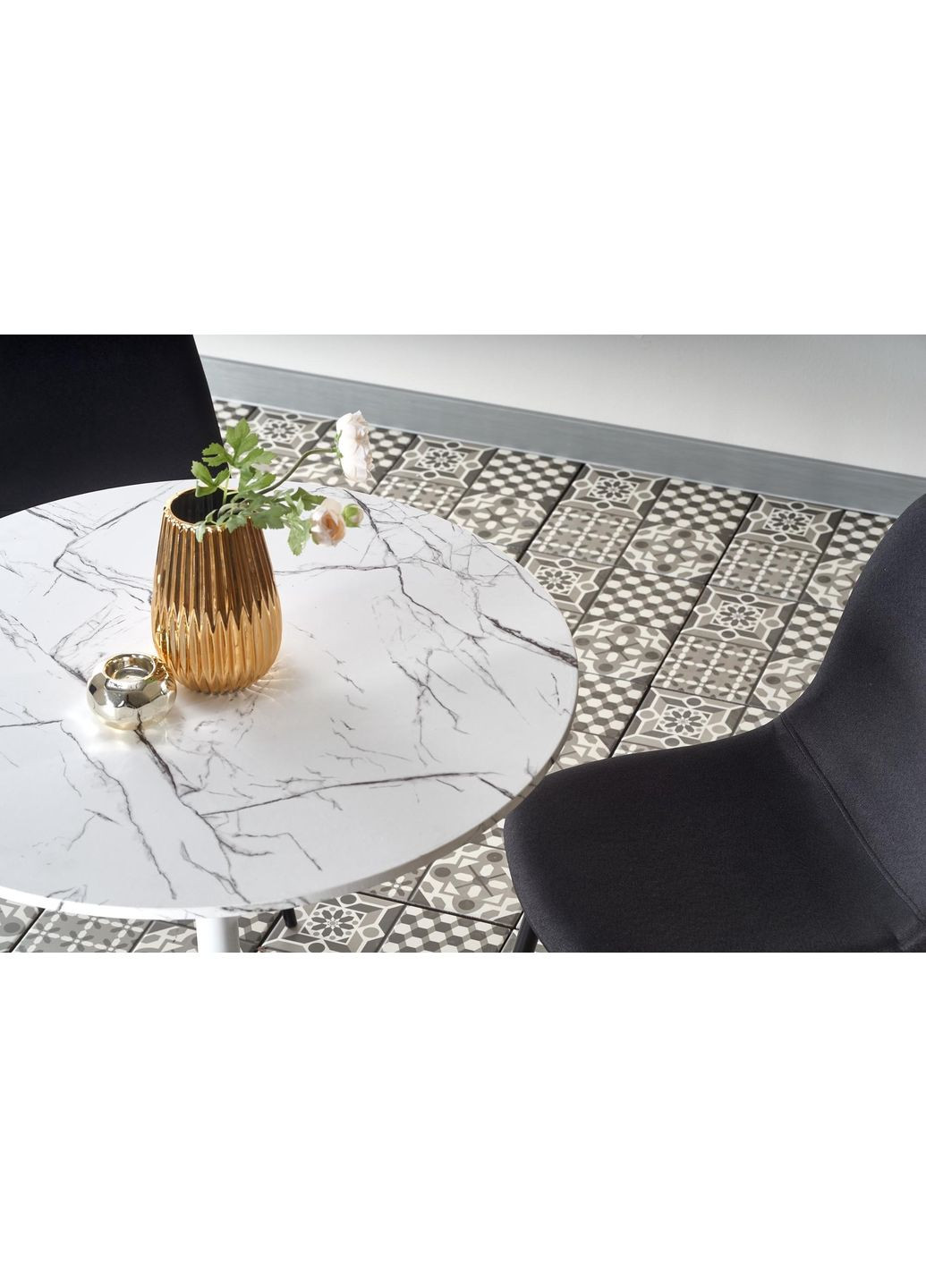 Стілець кухонний LUKE каркас/чорний Intarsio (372706862)