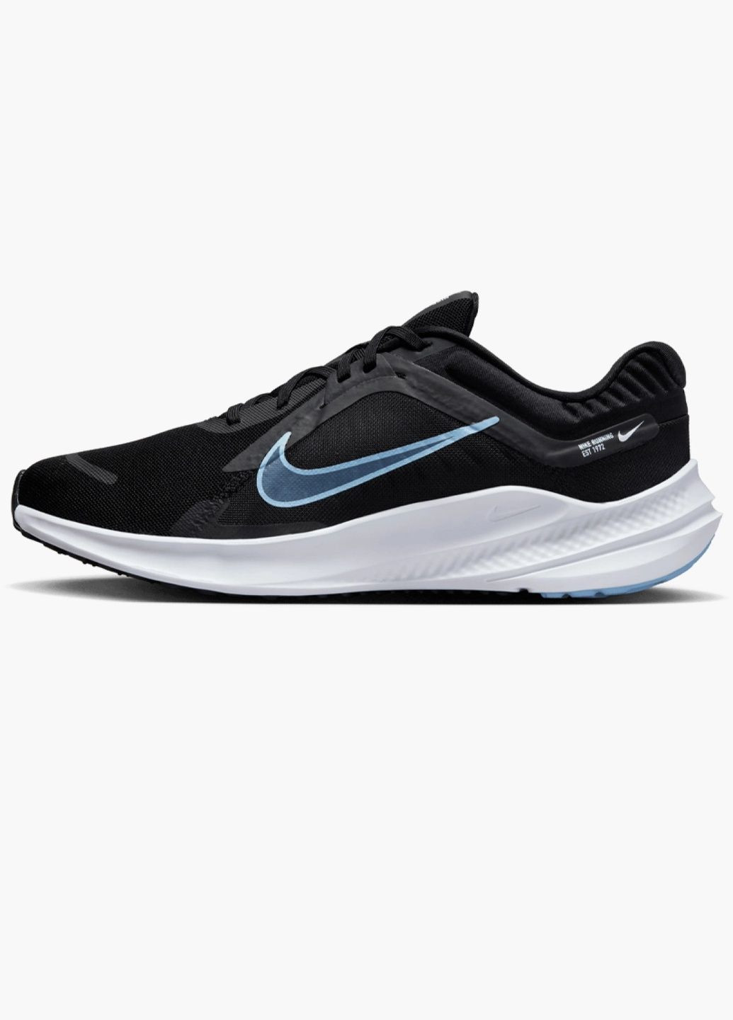Черные кроссовки мужские quest 5 black dd0204-006 Nike