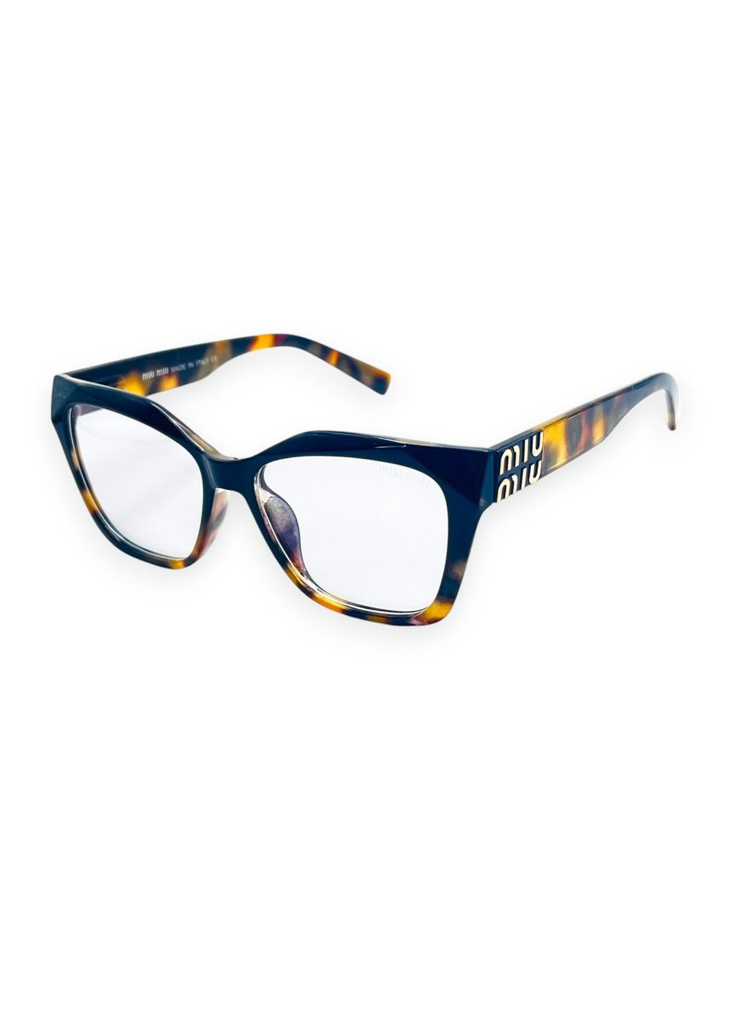 Жіночі комп'ютерні окуляри MM леопардові. Комплект No Brand (330641938)