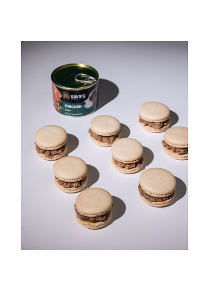 Влажный корм для щенков всех пород, с курицей, 200 г Savory (322874589)