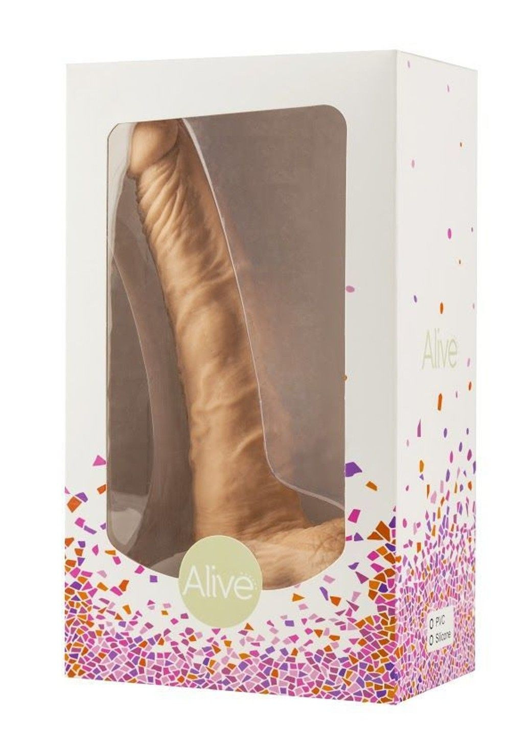 Фаллоимитатор с присоской Long John диаметр 4 см Alive (316253361)