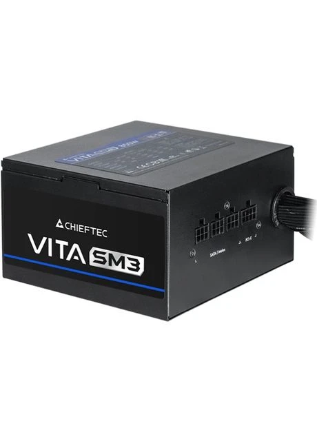 БП 650W VITA SM3 BPX-650-C ATX 3.1 120mm, 80+ Bronze, Semi modular, Retail Chieftec (382641132)