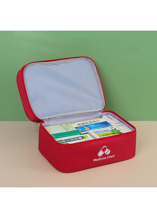 Аптечка, сумка-органайзер для медикаментів 35x24x17см Велика Зелена ( код: IBC007LG ) Profi Care (361049431)