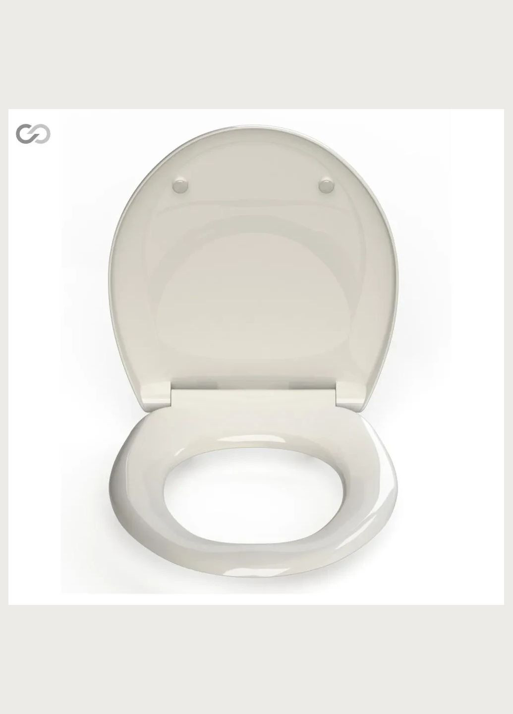 Сидіння для унітазу СП14-Д з мікроліфтом та швидкознімним кріпленням SoloPlast (340286050)