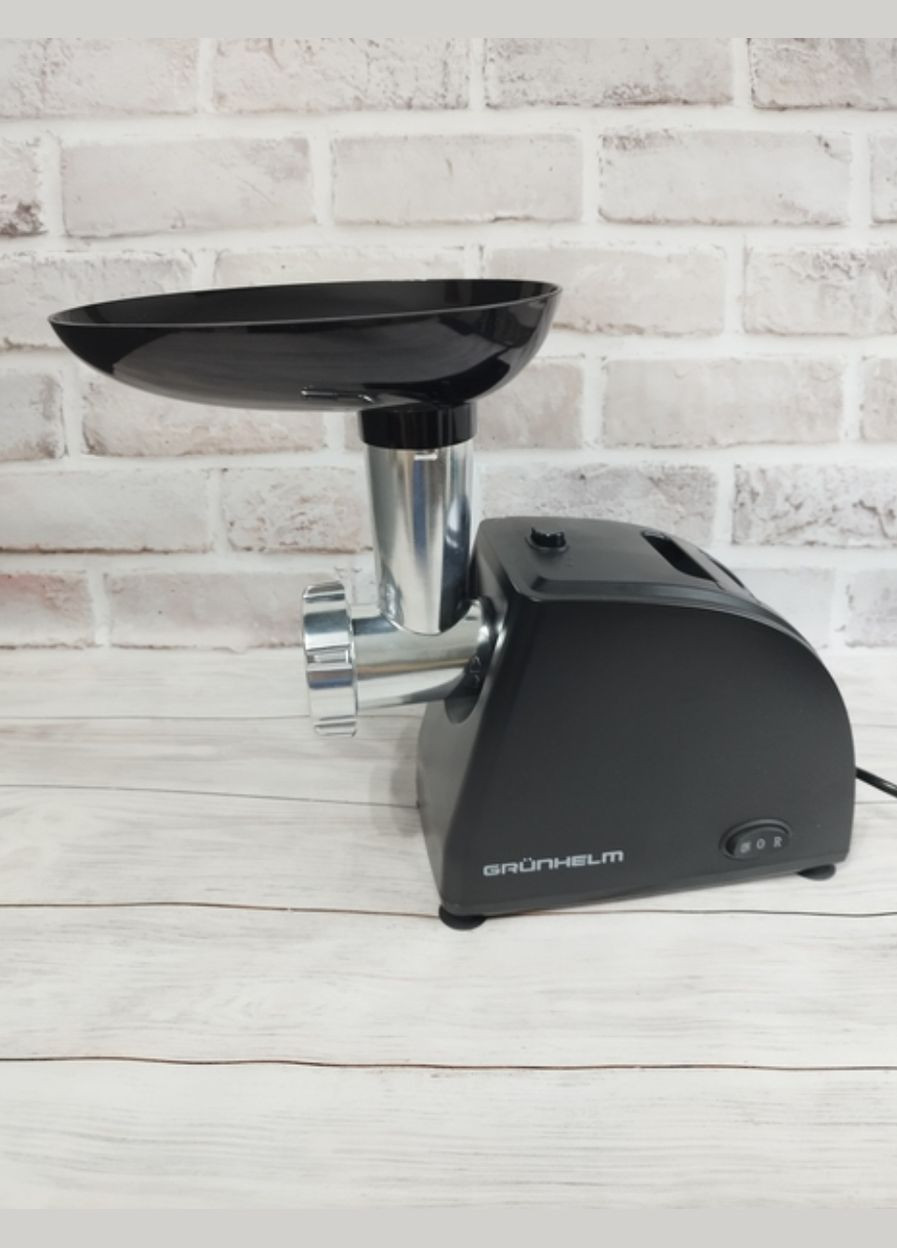 М'ясорубка AMG140B 1400 Вт Чорний Grunhelm (329409455)