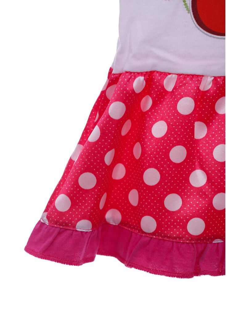 Рожева сукня літня трикотажна вишенька рожева 74 см (38383) BABYKROHA (323469613)