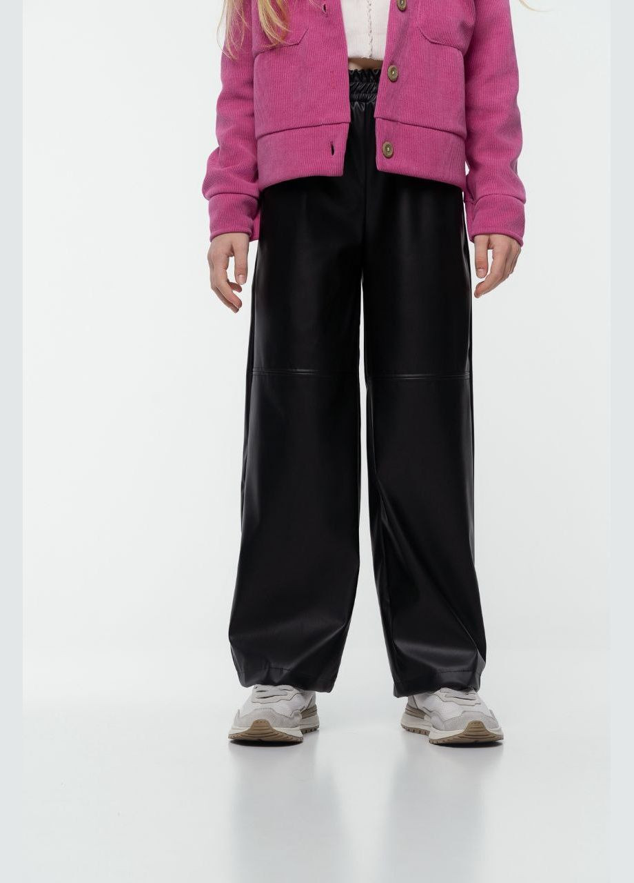 Черные демисезонные брюки No Brand