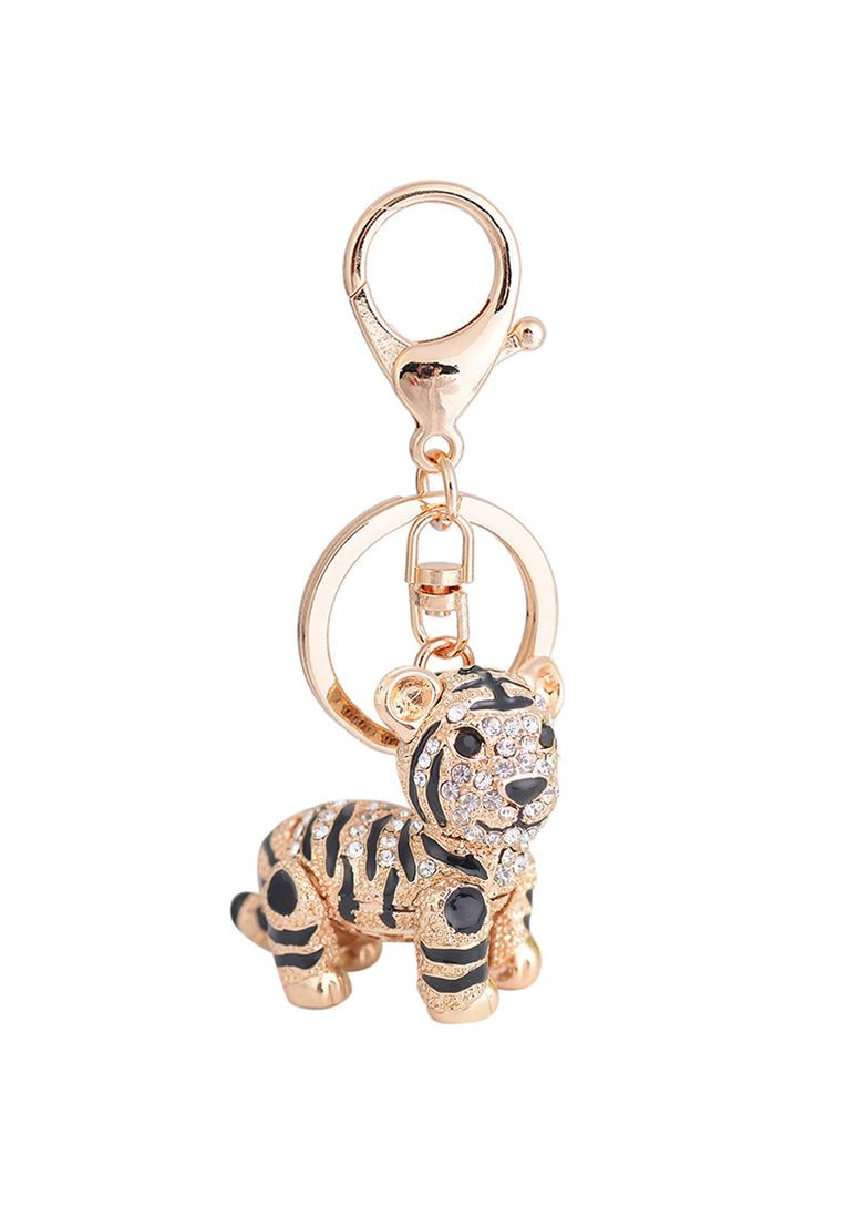 Креативний модний брелоки підвіска у формі Тигреняти з кристалами No Brand (292260680)